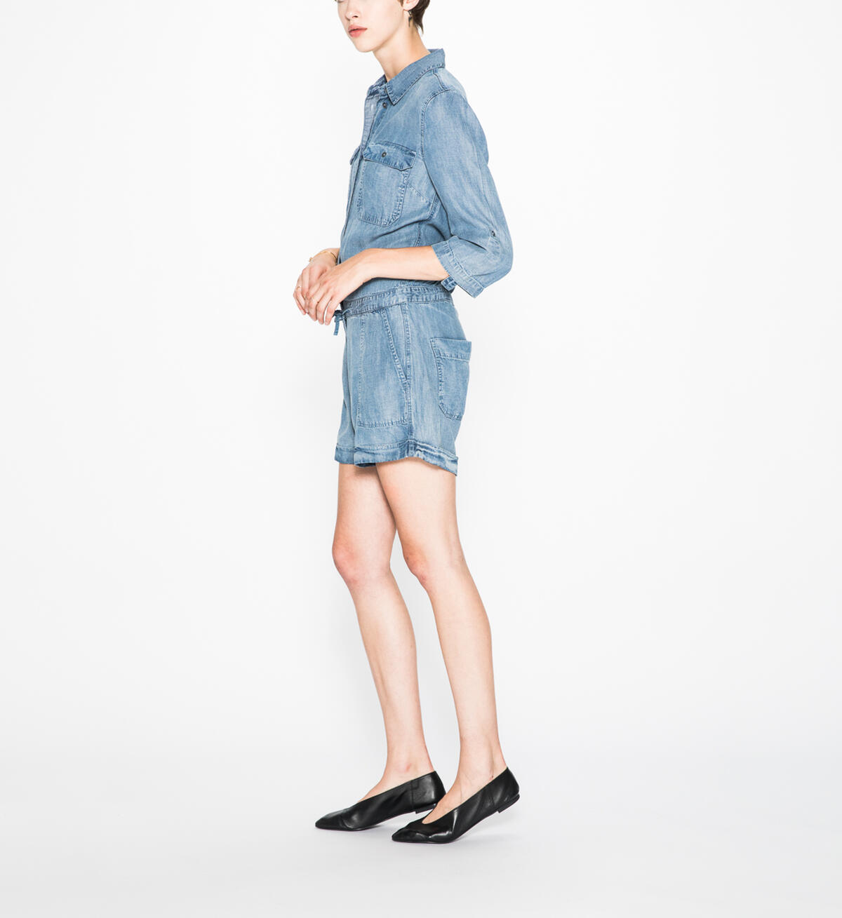 Shea - Denim Romper, , hi-res image number 2